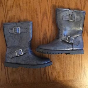 Cherokee toddler girls size 10 pewter boots *LAST CHANCE - Donating this week!**